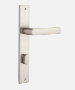 IVER DOOR LEVER OSAKA RECTANGULAR BACKPLATE Door Handles & Levers