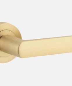 Door Handles & Levers IVER DOOR LEVER OSAKA ROUND ROSE