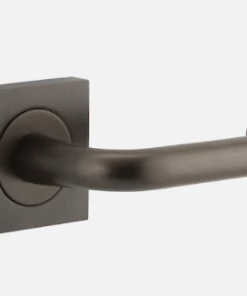 IVER DOOR LEVER OSLO SQUARE ROSE Door Handles & Levers