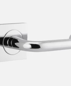 IVER DOOR LEVER OSLO SQUARE ROSE Door Handles & Levers