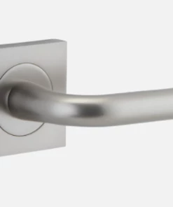 IVER DOOR LEVER OSLO SQUARE ROSE Door Handles & Levers
