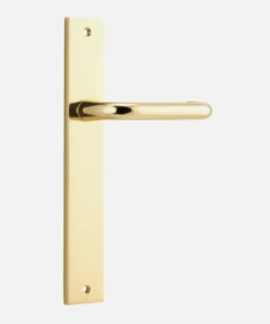 Door Handles & Levers IVER DOOR LEVER OSLO RECTANGULAR BACKPLATE