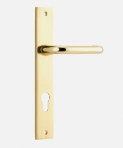 Door Handles & Levers IVER DOOR LEVER OSLO RECTANGULAR BACKPLATE