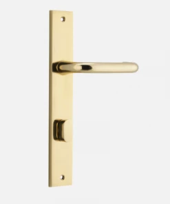 Door Handles & Levers IVER DOOR LEVER OSLO RECTANGULAR BACKPLATE