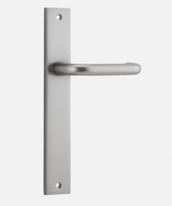 Door Handles & Levers IVER DOOR LEVER OSLO RECTANGULAR BACKPLATE