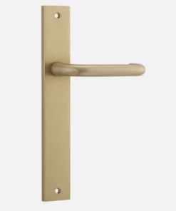 Door Handles & Levers IVER DOOR LEVER OSLO RECTANGULAR BACKPLATE
