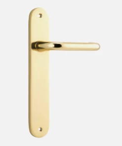 Door Handles & Levers IVER DOOR LEVER OSLO OVAL BACKPLATE