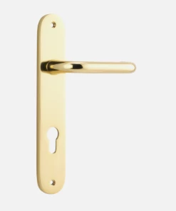 Door Handles & Levers IVER DOOR LEVER OSLO OVAL BACKPLATE