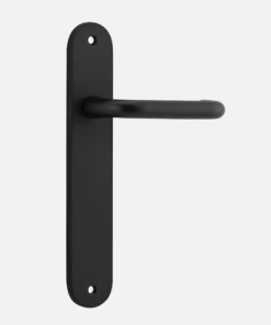 Door Handles & Levers IVER DOOR LEVER OSLO OVAL BACKPLATE