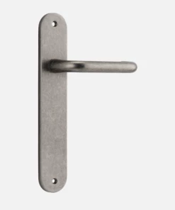Door Handles & Levers IVER DOOR LEVER OSLO OVAL BACKPLATE