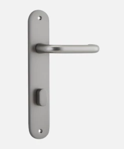 Door Handles & Levers IVER DOOR LEVER OSLO OVAL BACKPLATE