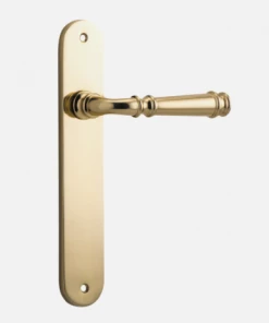 IVER DOOR LEVER VERONA OVAL BACKPLATE Door Handles & Levers
