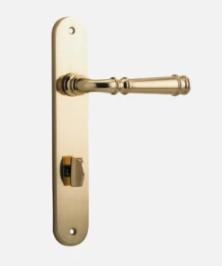 IVER DOOR LEVER VERONA OVAL BACKPLATE Door Handles & Levers