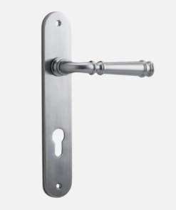 IVER DOOR LEVER VERONA OVAL BACKPLATE Door Handles & Levers
