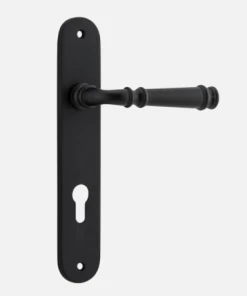 IVER DOOR LEVER VERONA OVAL BACKPLATE Door Handles & Levers