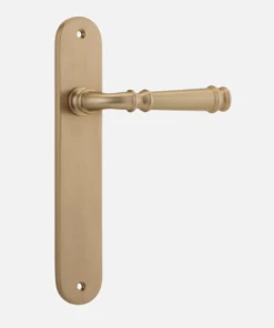 IVER DOOR LEVER VERONA OVAL BACKPLATE Door Handles & Levers