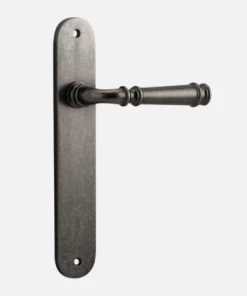 IVER DOOR LEVER VERONA OVAL BACKPLATE Door Handles & Levers