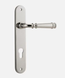 IVER DOOR LEVER VERONA OVAL BACKPLATE Door Handles & Levers