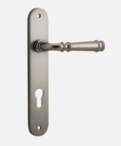 IVER DOOR LEVER VERONA OVAL BACKPLATE Door Handles & Levers