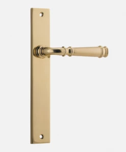 IVER DOOR LEVER VERONA RECTANGULAR BACKPLATE Door Handles & Levers