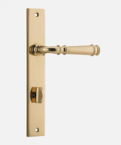 IVER DOOR LEVER VERONA RECTANGULAR BACKPLATE Door Handles & Levers