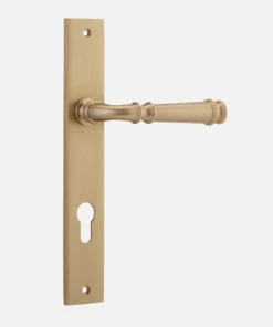 IVER DOOR LEVER VERONA RECTANGULAR BACKPLATE Door Handles & Levers