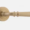 Door Handles & Levers IVER DOOR LEVER VERONA ROUND ROSE BACKPLATE