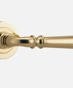 Door Handles & Levers IVER DOOR LEVER VERONA ROUND ROSE BACKPLATE