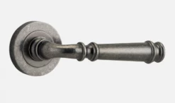 Door Handles & Levers IVER DOOR LEVER VERONA ROUND ROSE BACKPLATE