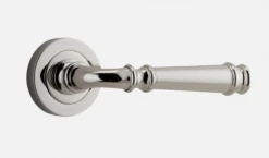 Door Handles & Levers IVER DOOR LEVER VERONA ROUND ROSE BACKPLATE