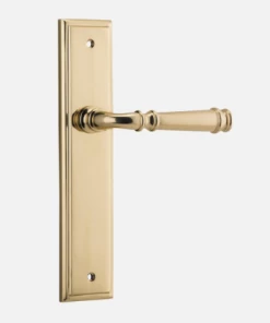 IVER DOOR LEVER VERONA STEPPED BACKPLATE Door Handles & Levers