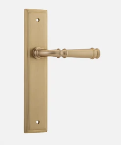 IVER DOOR LEVER VERONA STEPPED BACKPLATE Door Handles & Levers