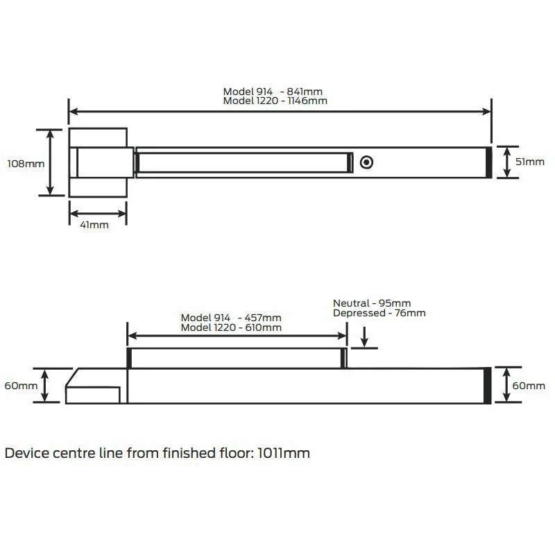 Outlet π VON DUPRIN 22 SERIES RIM EXIT DEVICE π 2 VON DUPRIN 22 SERIES RIM EXIT DEVICE