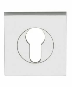Handles & Hardware LOCKWOOD VELOCITY SQUARE EUROPEAN CYLINDER ESCUTCHEON