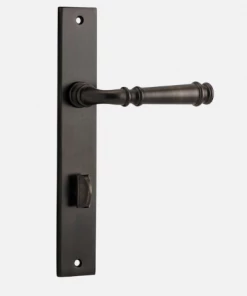 IVER DOOR LEVER VERONA RECTANGULAR BACKPLATE Door Handles & Levers
