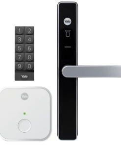 Digital Locks YALE UNITY SECURITY DOOR LOCK SILVER WITH CONNECT BRIDGE AND KEYPAD
