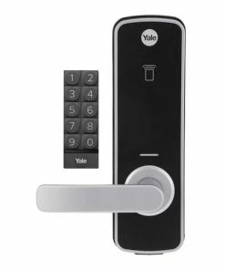 YALE UNITY ENTRANCE LOCK SILVER WITH SMART KEYPAD Digital Locks