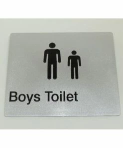 Tim The Sign Man Toilet & Shower Signage BOYS TOILET SIGN