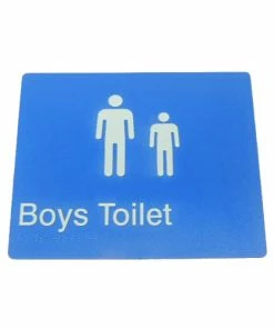 Tim The Sign Man Toilet & Shower Signage BOYS TOILET SIGN