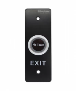 NEPTUNE TOUCHLESS EXIT,MULLION,NO/NC/C,LED,1.7mm SS,12-24V,BLACK Access Control