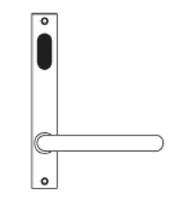Handles & Hardware LEGGE 5300 MARINE SERIES NARROW PLATE FURNITURE - INTERNAL PLATE AND TURN SNIB