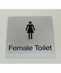 Tim The Sign Man FEMALE TOILET SIGN