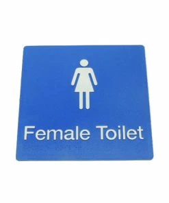 Tim The Sign Man FEMALE TOILET SIGN