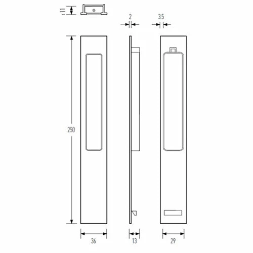 Buy π HALLIDAY AND BAILLIE FLUSH PULL HB668 Flush Pulls π 2 HALLIDAY AND BAILLIE FLUSH PULL HB668 Flush Pulls
