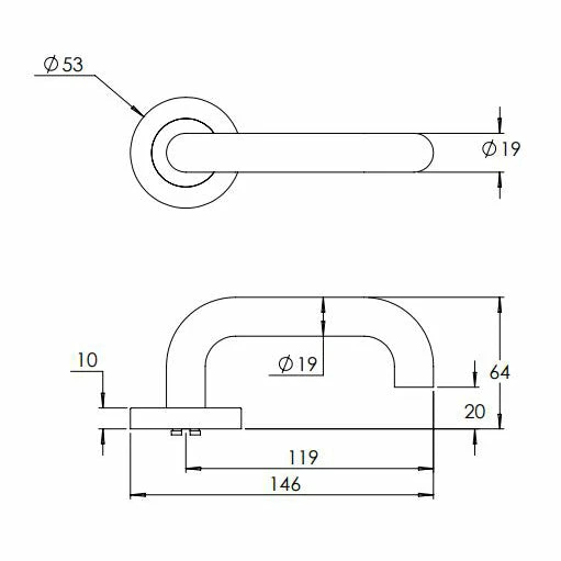 Flash Sale π Handles & Hardware MADINOZ URBAN ROUND ROSE LEVERSET MDZ L75T 𧨠3 Handles & Hardware MADINOZ URBAN ROUND ROSE LEVERSET MDZ L75T