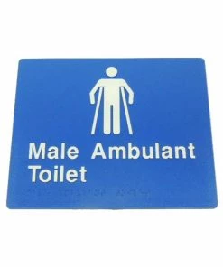 Tim The Sign Man MALE AMBULANT TOILET SIGN
