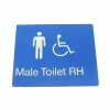 Tim The Sign Man Toilet & Shower Signage MALE DISABLED TOILET SIGN (RIGHT HAND)