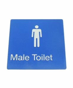 Tim The Sign Man MALE TOILET SIGN Toilet & Shower Signage