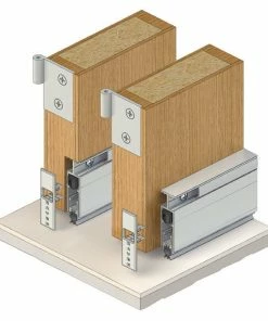 RAVEN AUTOMATIC BOTTOM DOOR SEAL RP35SI (CLEAR ANODISED) Door Seals