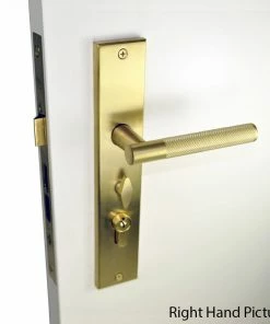 NIDUS OZI-1 LATCH & DEADBOLT COMBO - DOMICI KNURLED LEVER